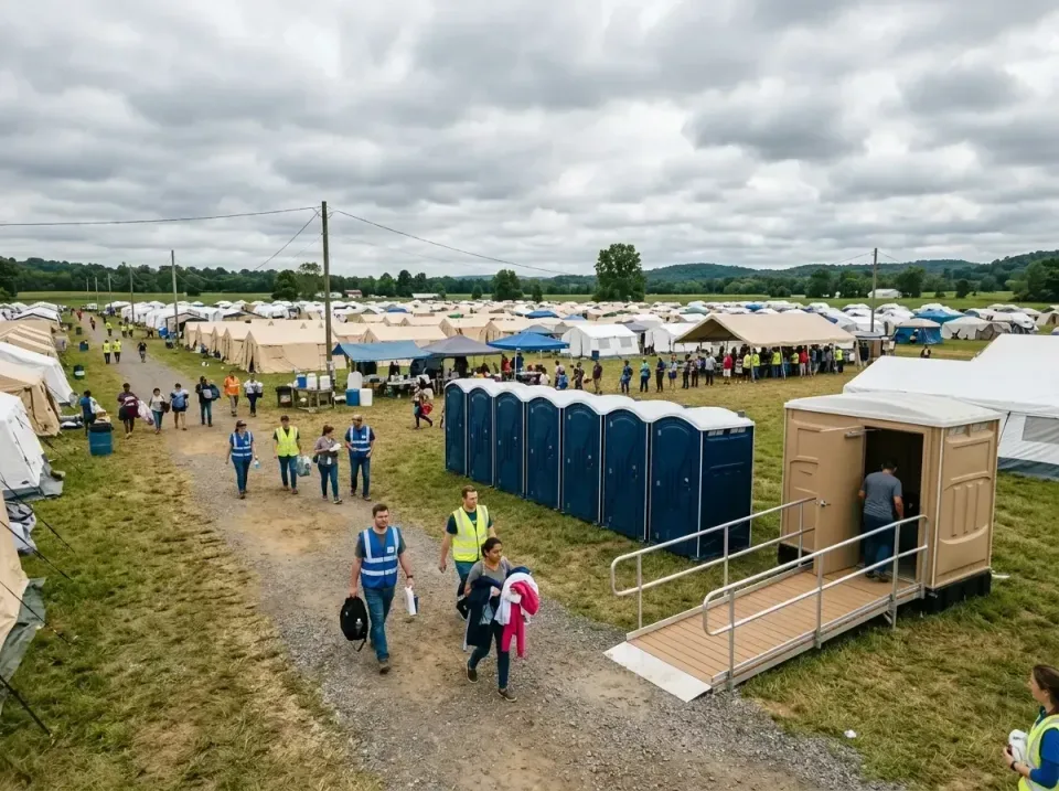disaster-relief-camp-restrooms-010 — frequently asked questions, Dumpster & Portable Bathrooms Rental in Evergreen, AL